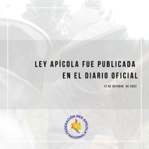 Ley Apícola fue publicada en el Diario Oficial